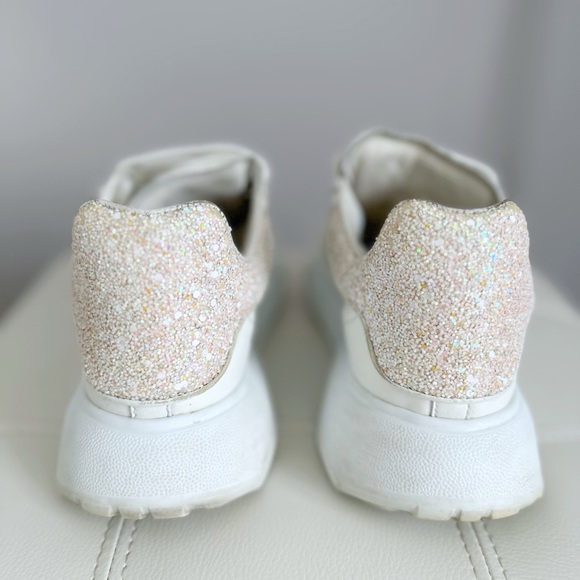 Authentic Alexander McQueen glitter heel sneakers - Picture 6 of 7